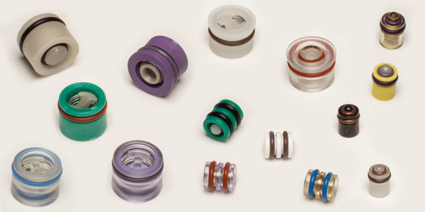 valves with external orings