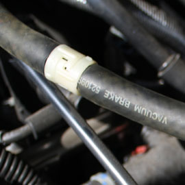 Nylon valves for brake systems